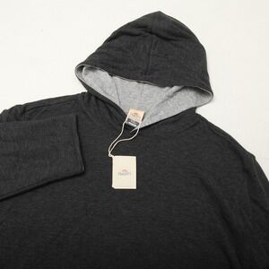 Faherty Hoodie Mens 2XL Gray Cloud Reversible Lightweight Pima Cotton Modal